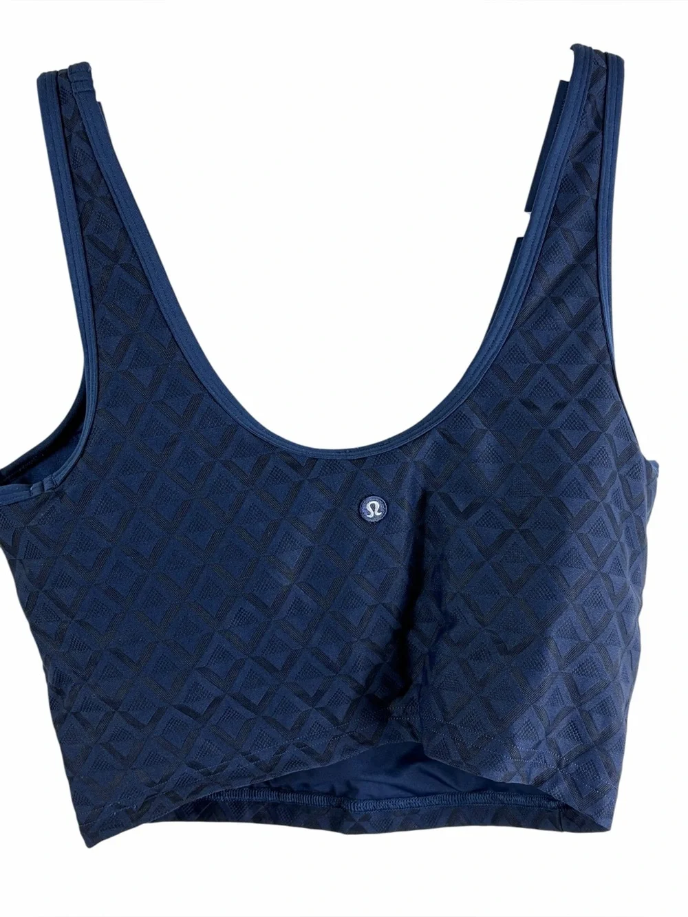 Lululemon Textured Mesh Tennis Tank Top Club Blue